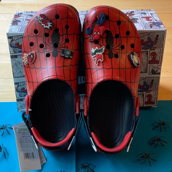 🕷️🕸️🕷️ CROCS SPIDER- MAN CLOG 🕷️🕸️🕷️ NWT 🕷️🕸️🕷️ - Picture 8 of 16